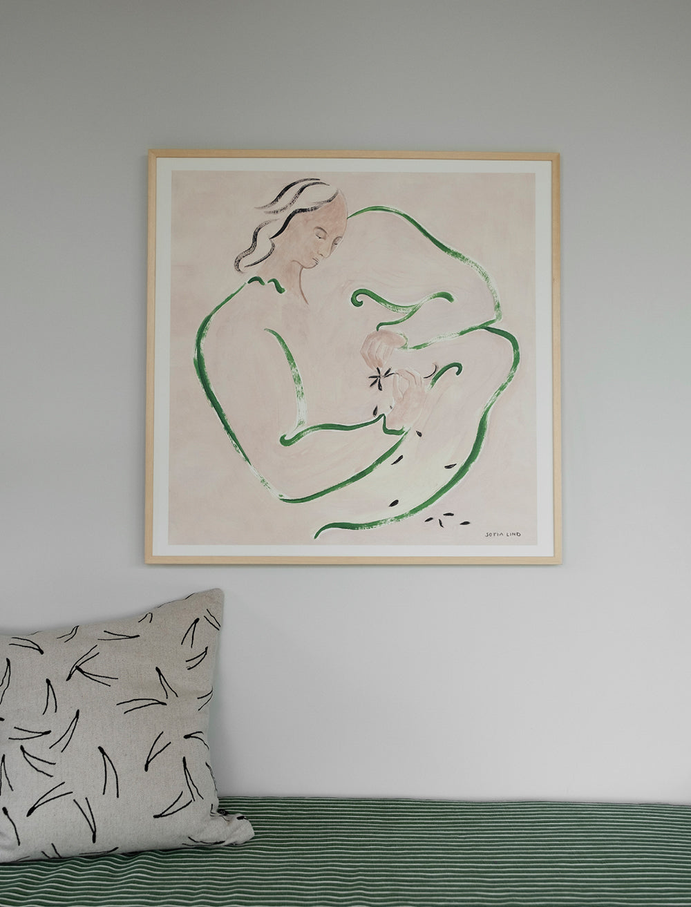 LOVE ME NOT POSTER - 50x50 cm