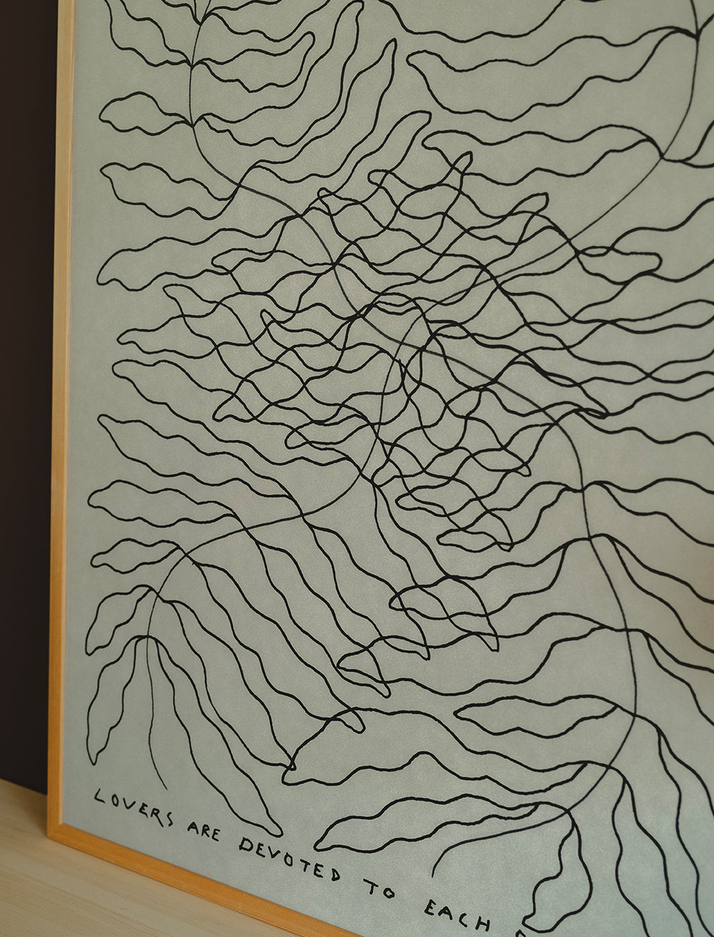 LOVERS POSTER  - 70x100 cm