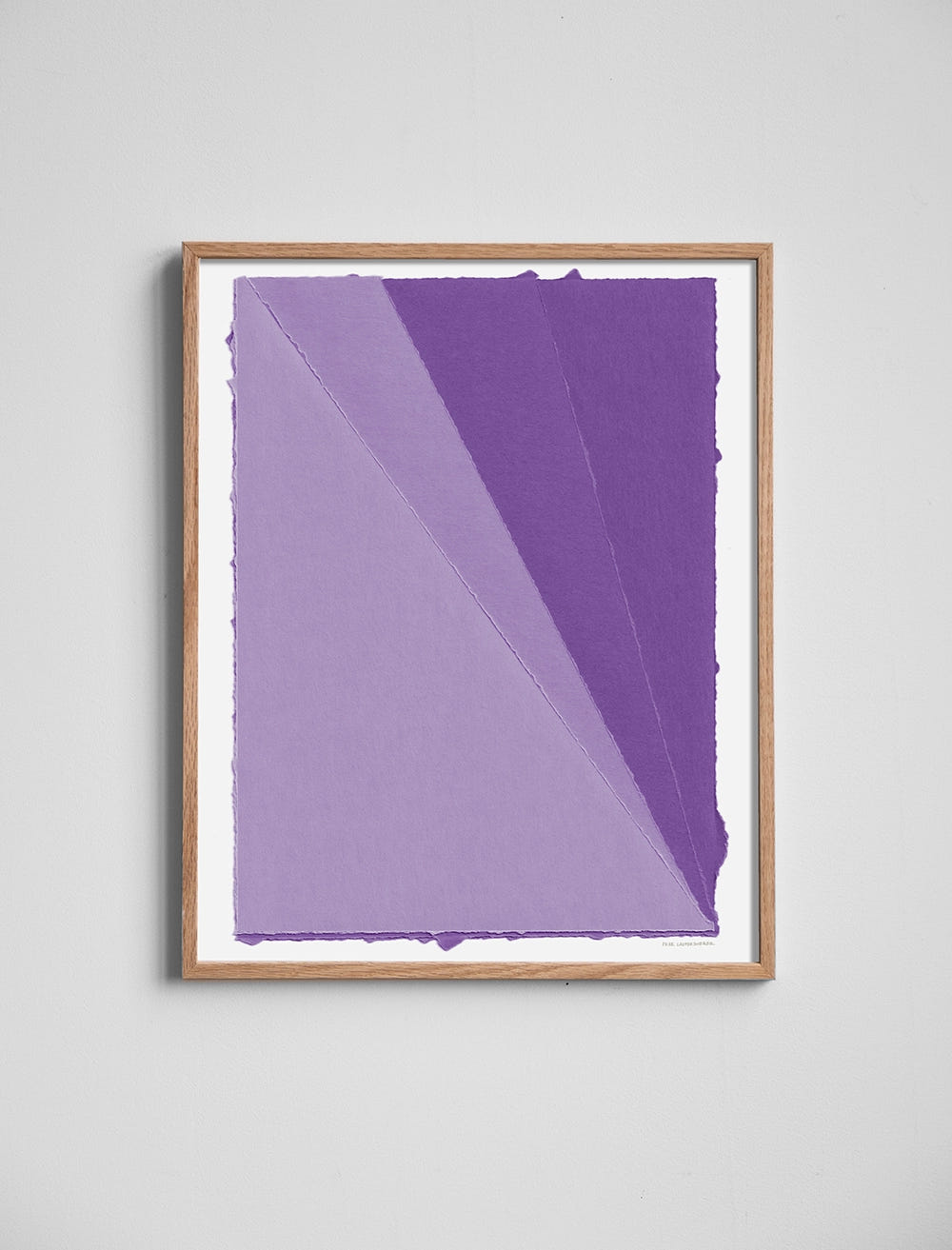 MAUVE POSTER - 40×50 cm