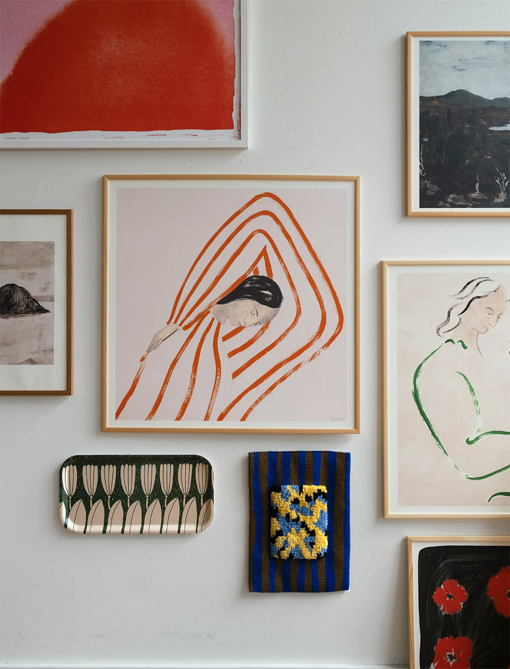 OWN STROKES POSTER - 50x50 cm