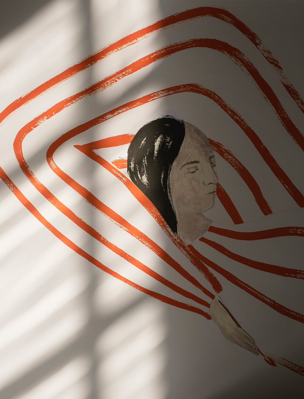 OWN STROKES POSTER - 70x70 cm