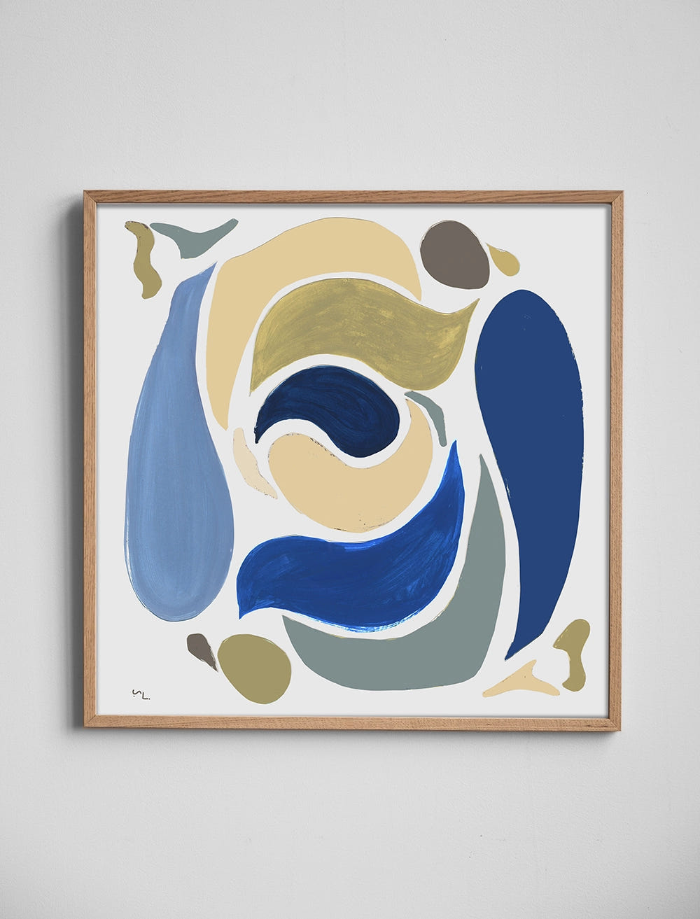 PIECES POSTER - 70×70 cm