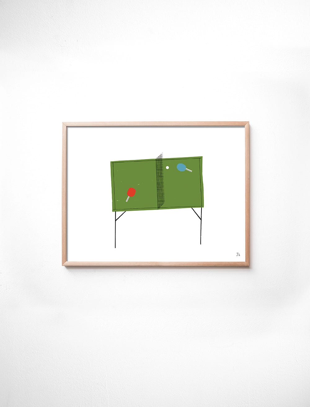 PING PONG POSTER - 30x40 cm