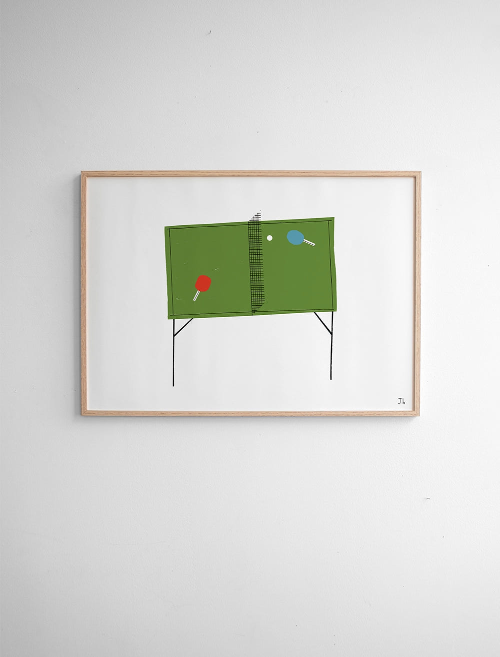 PING PONG POSTER - 50x70 cm