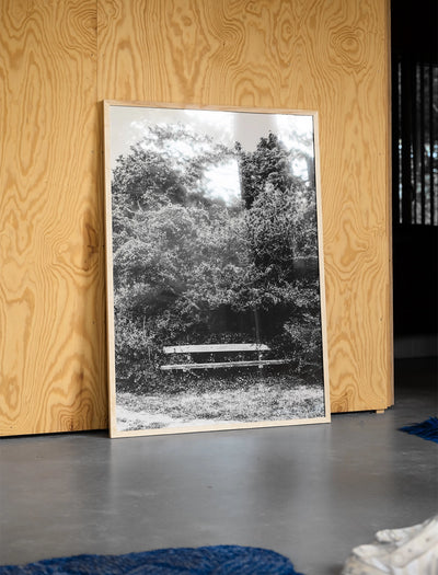 REST POSTER, BLACK/WHITE - 70x100 cm
