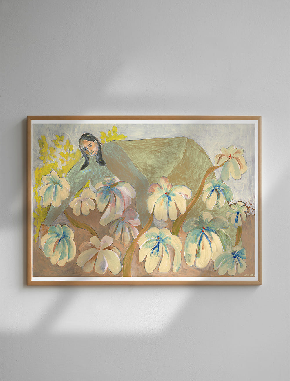 ROSE GARDEN POSTER - 50x70 cm