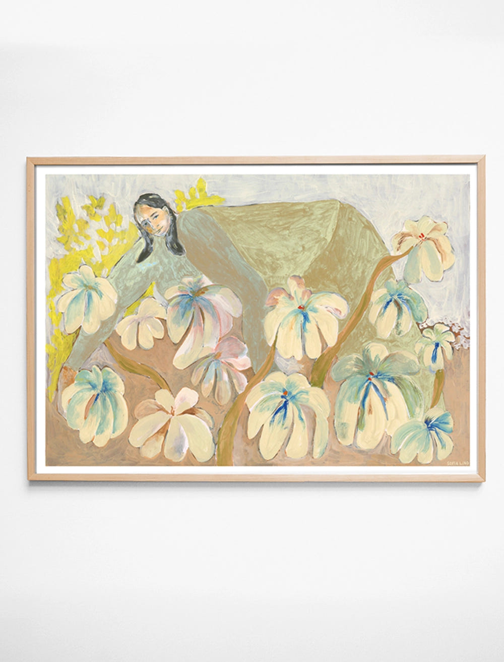 ROSE GARDEN POSTER - 70x100 cm