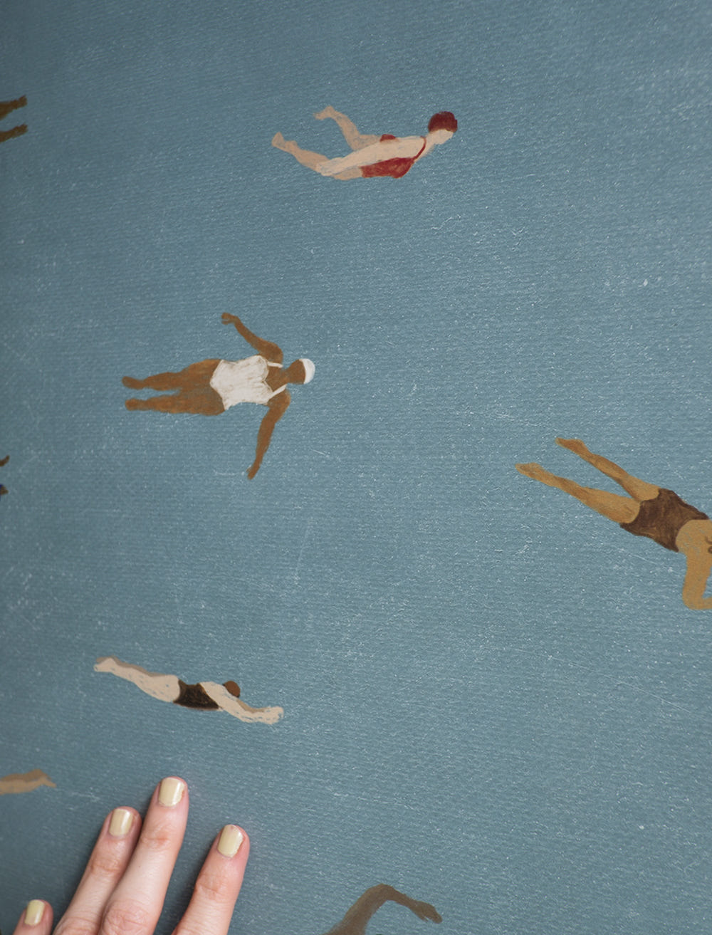 SWIMMERS POSTER - 50x70 cm