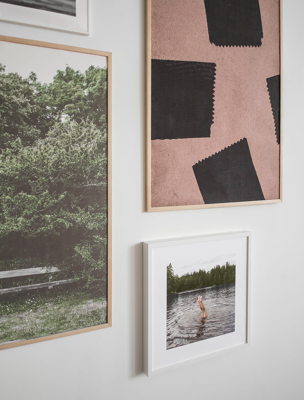 Swim Poster - 50×50 cm