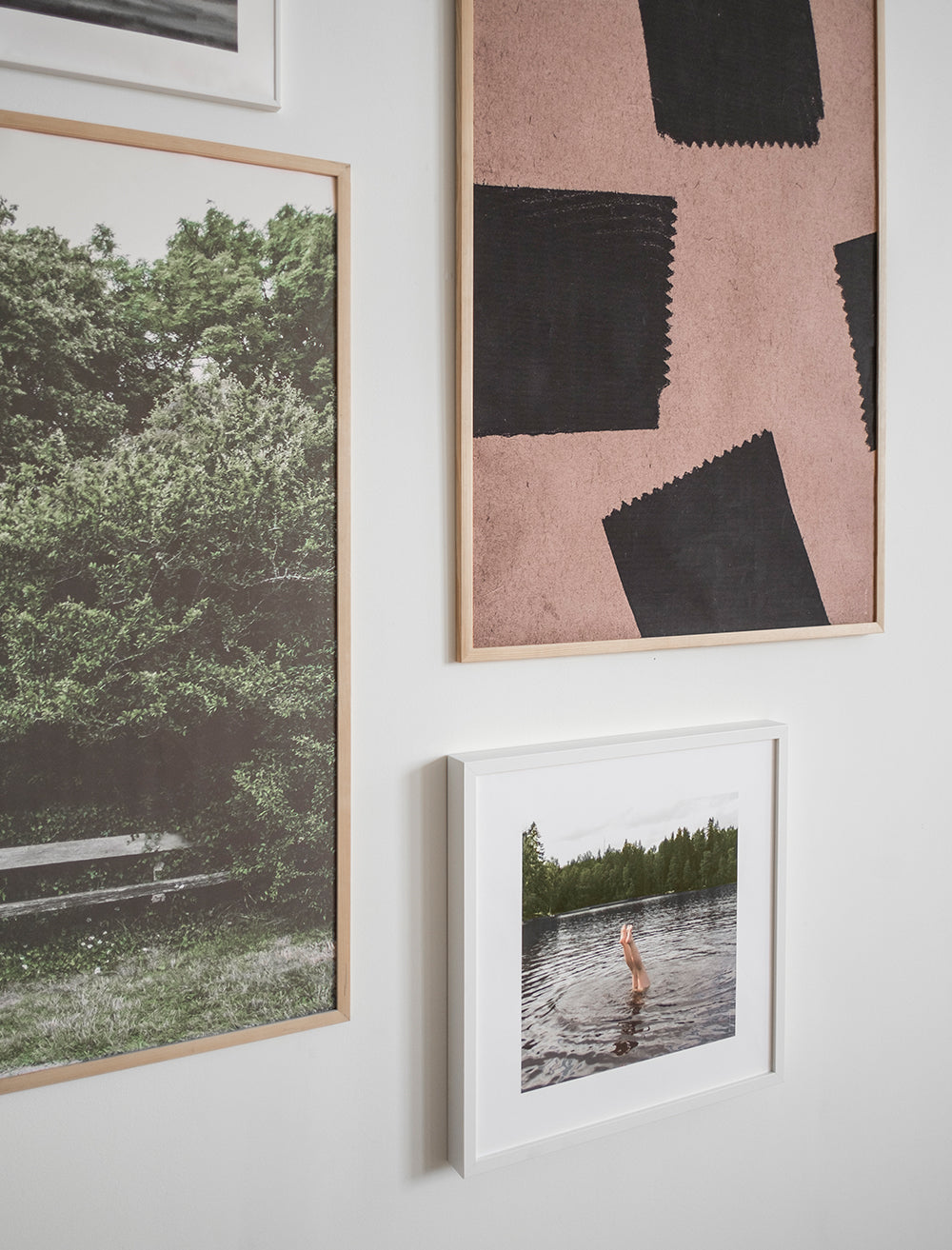 Swim Poster - 50×50 cm