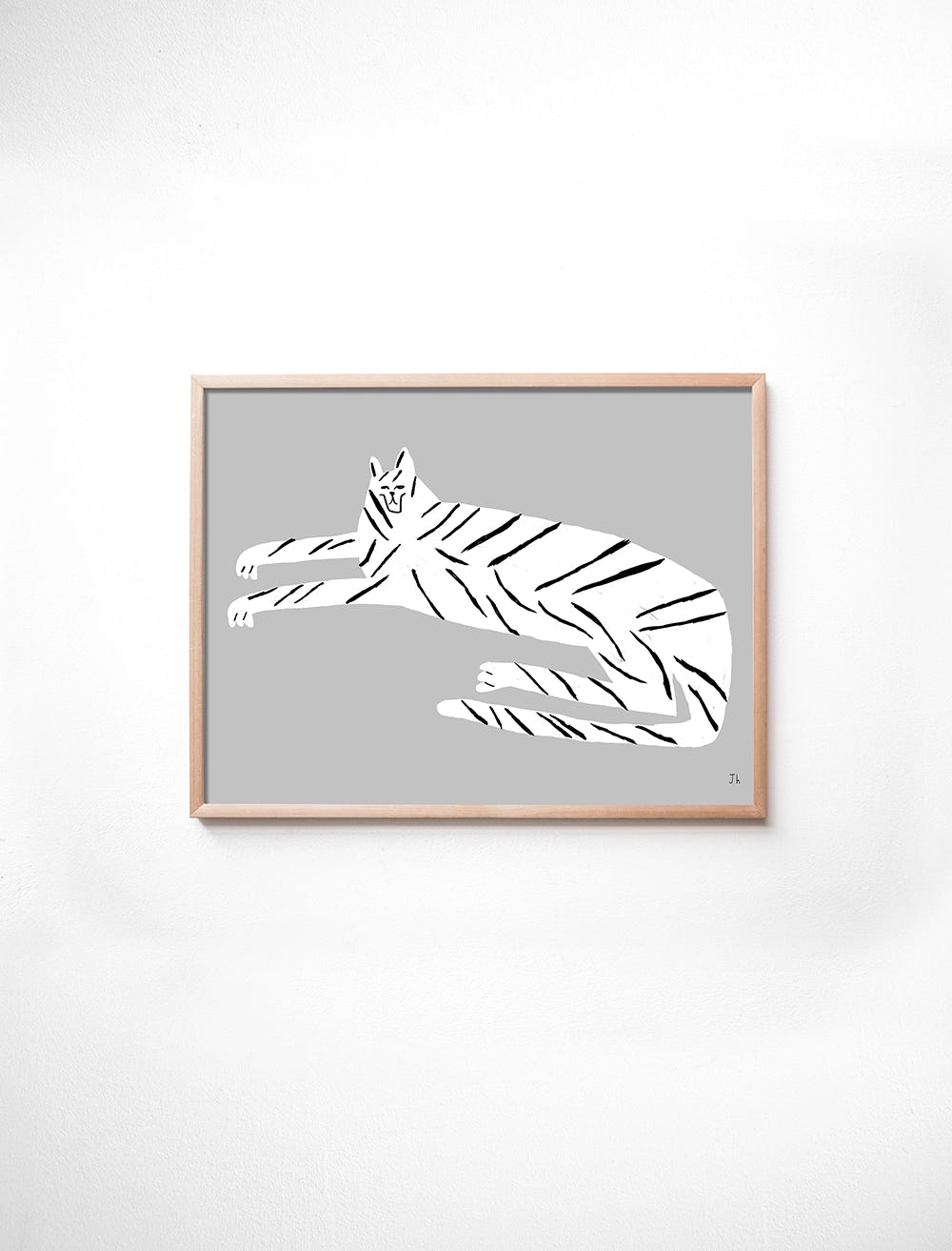 TIGER POSTER - 30×40 cm