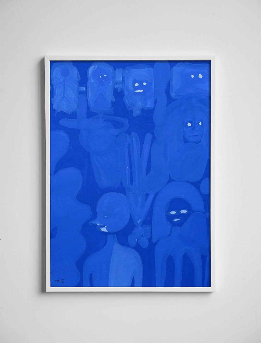 BLUE POSTER - 50x70 cm