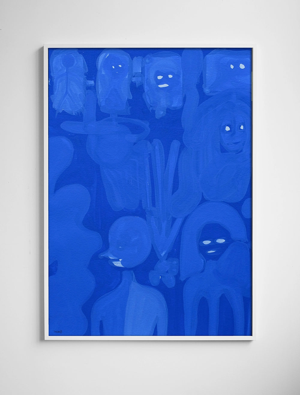 BLUE POSTER - 70x100 cm