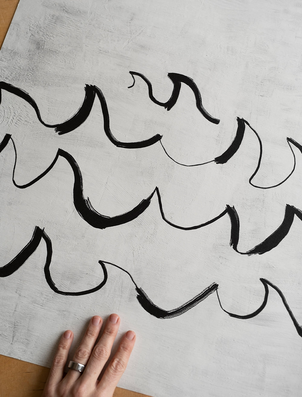 WAVE POSTER - 50x70 cm