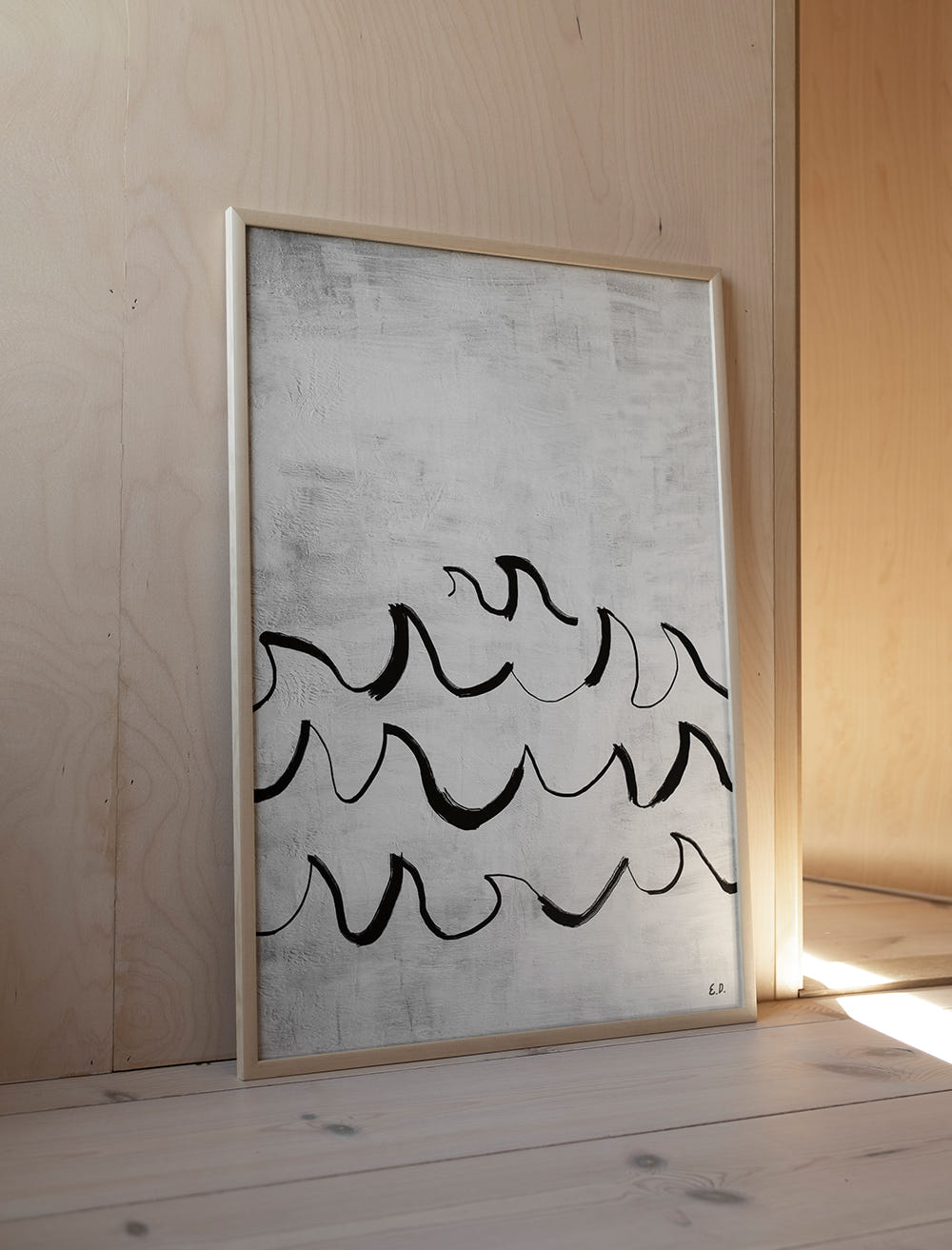 WAVE POSTER - 50x70 cm