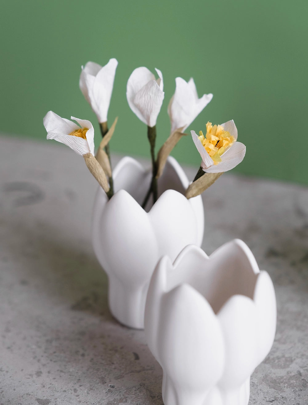SNÖDROPPE PAPPERSBLOMMA 5P