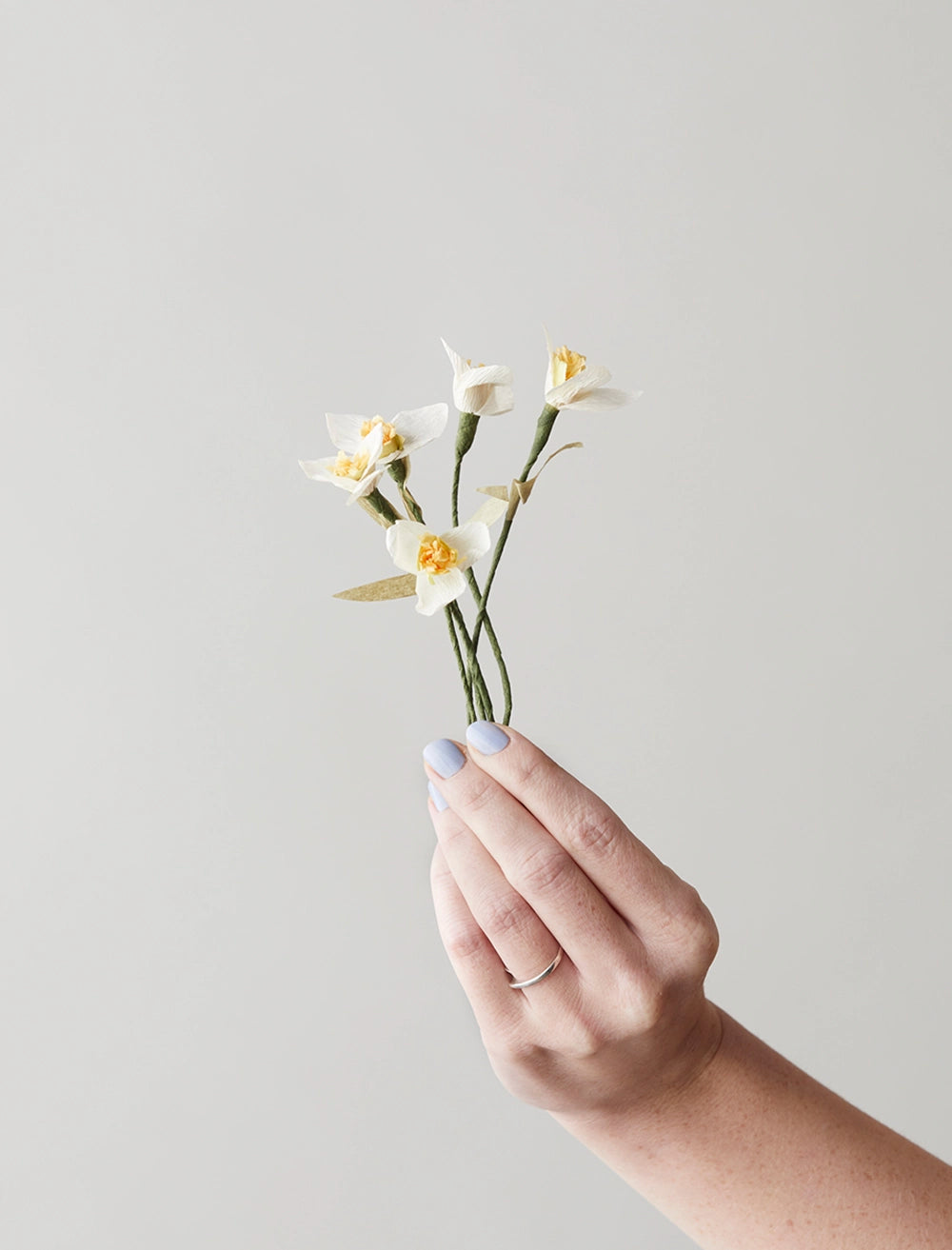 SNÖDROPPE PAPPERSBLOMMA 5P