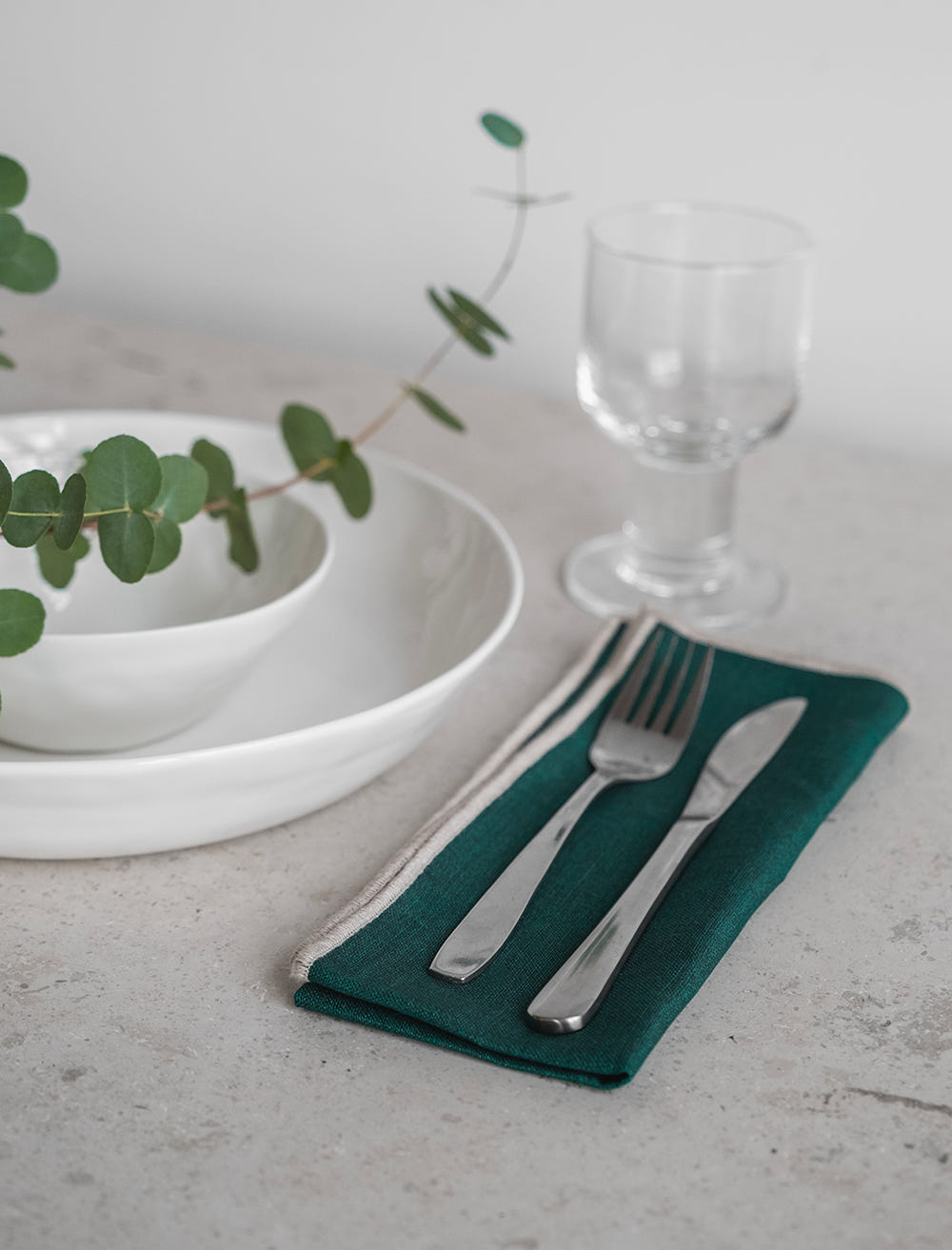 LINEN PLACEMAT, GREEN