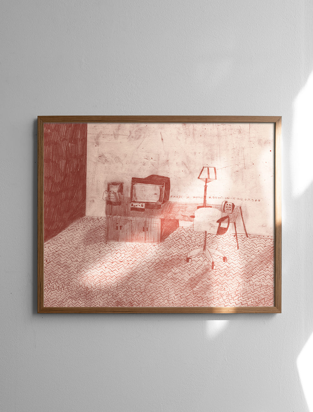 FROM A HOTEL ROOM IN COLORADO POSTER