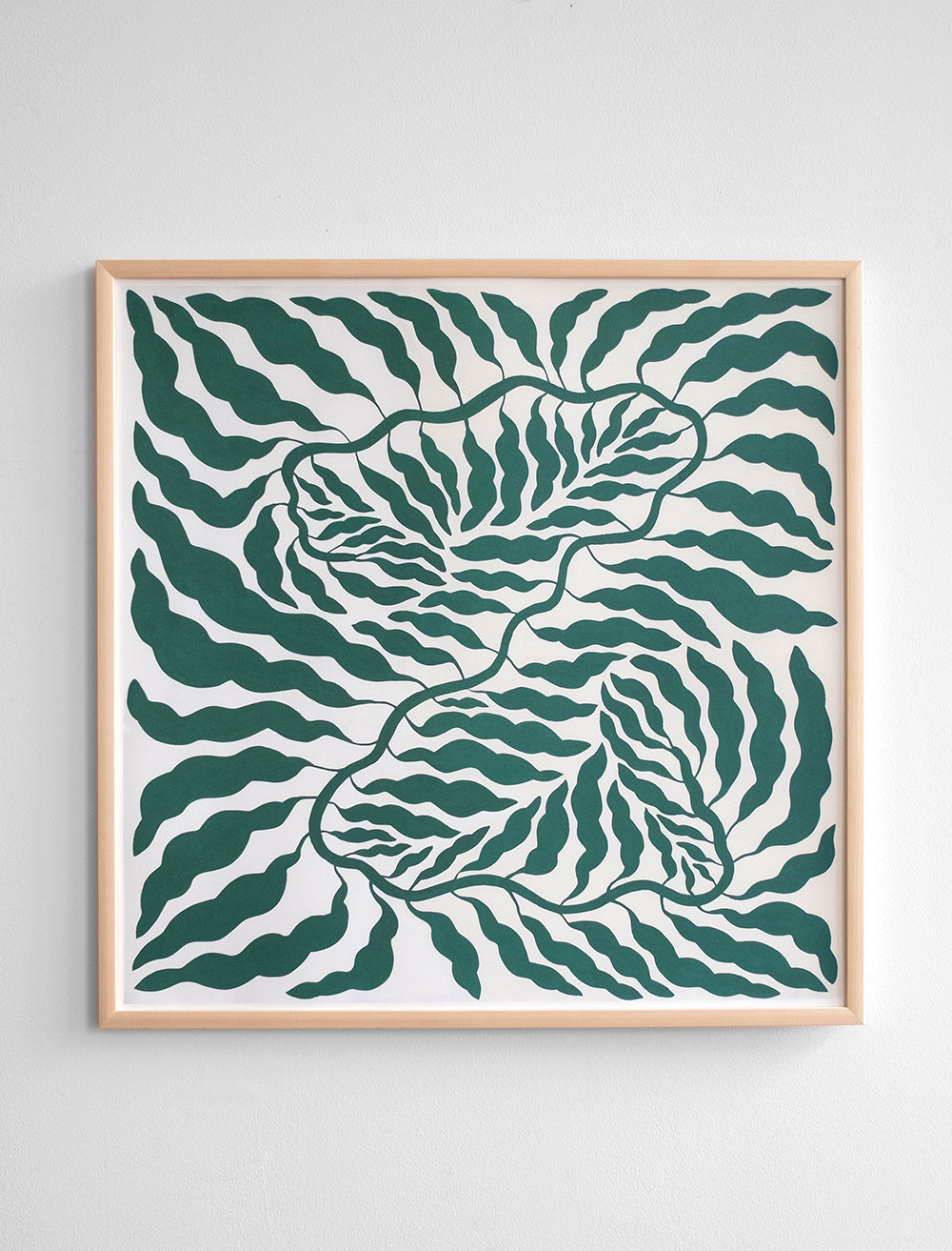 GREEN POSTER - 70x70 cm