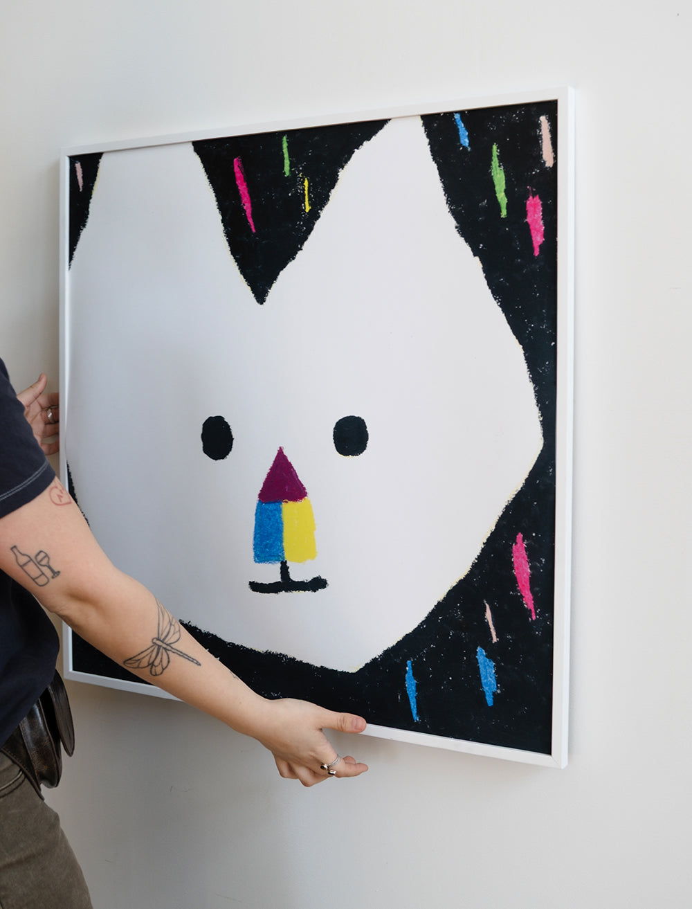 HOUSE CAT POSTER - 70×70 cm