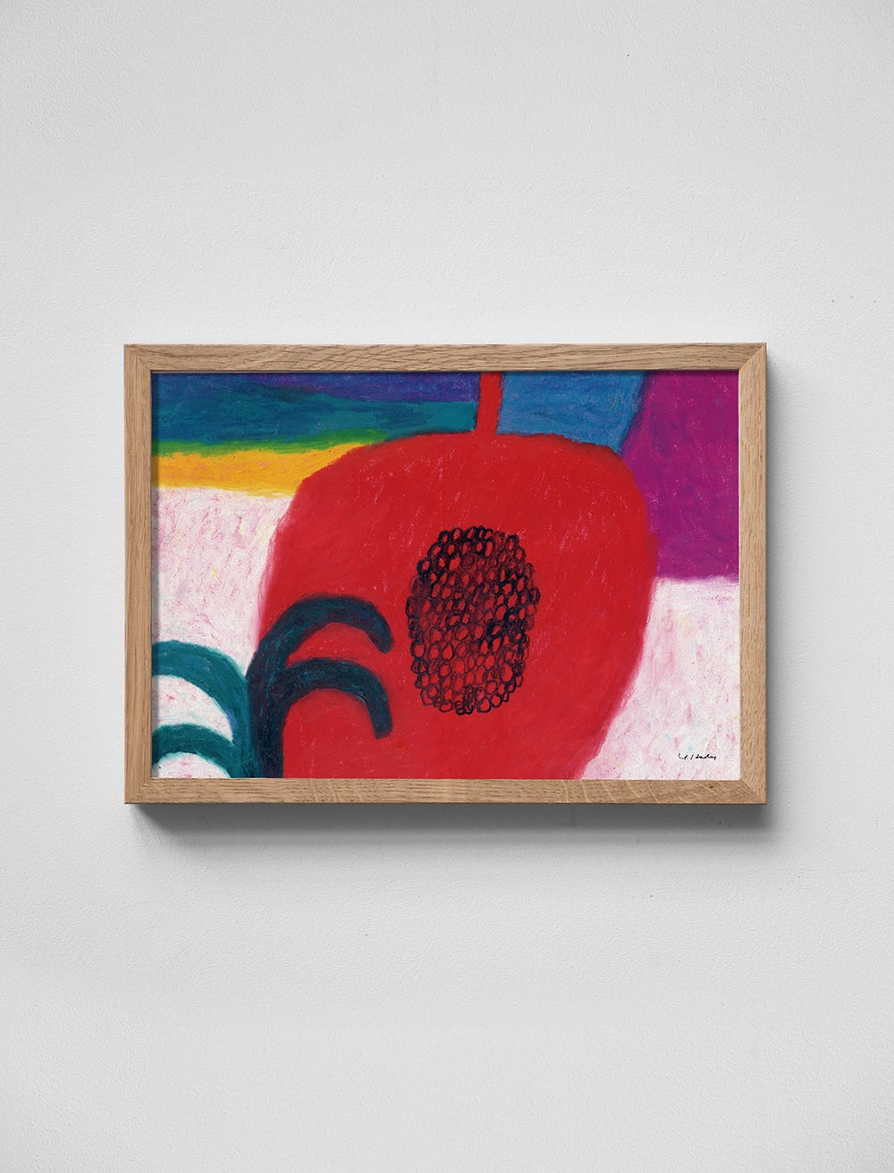 SUNDAY APPLE POSTER - 21x30 cm