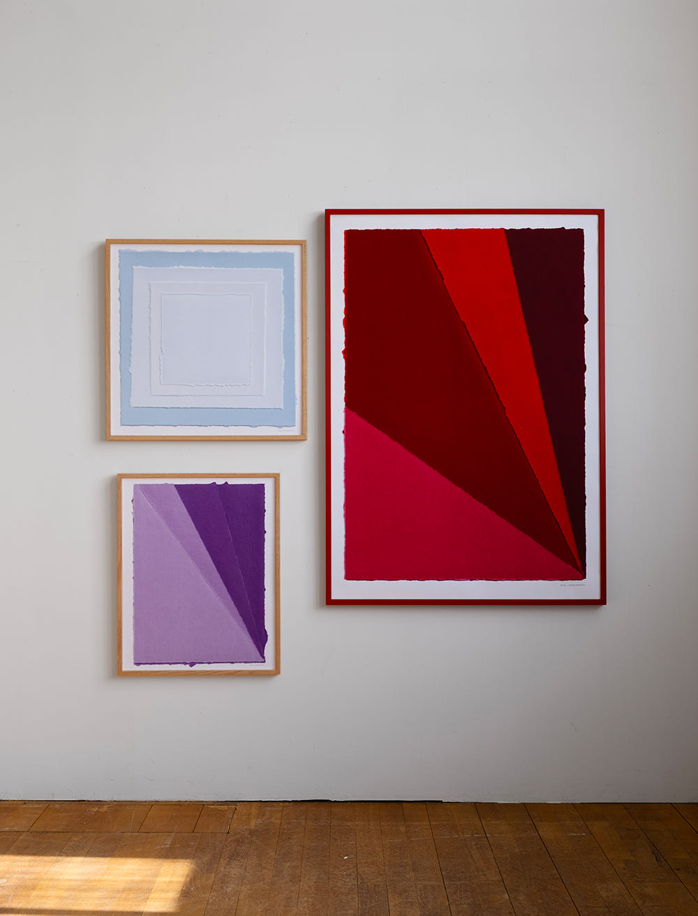 LIGHT BLUES POSTER - 100x100 cm