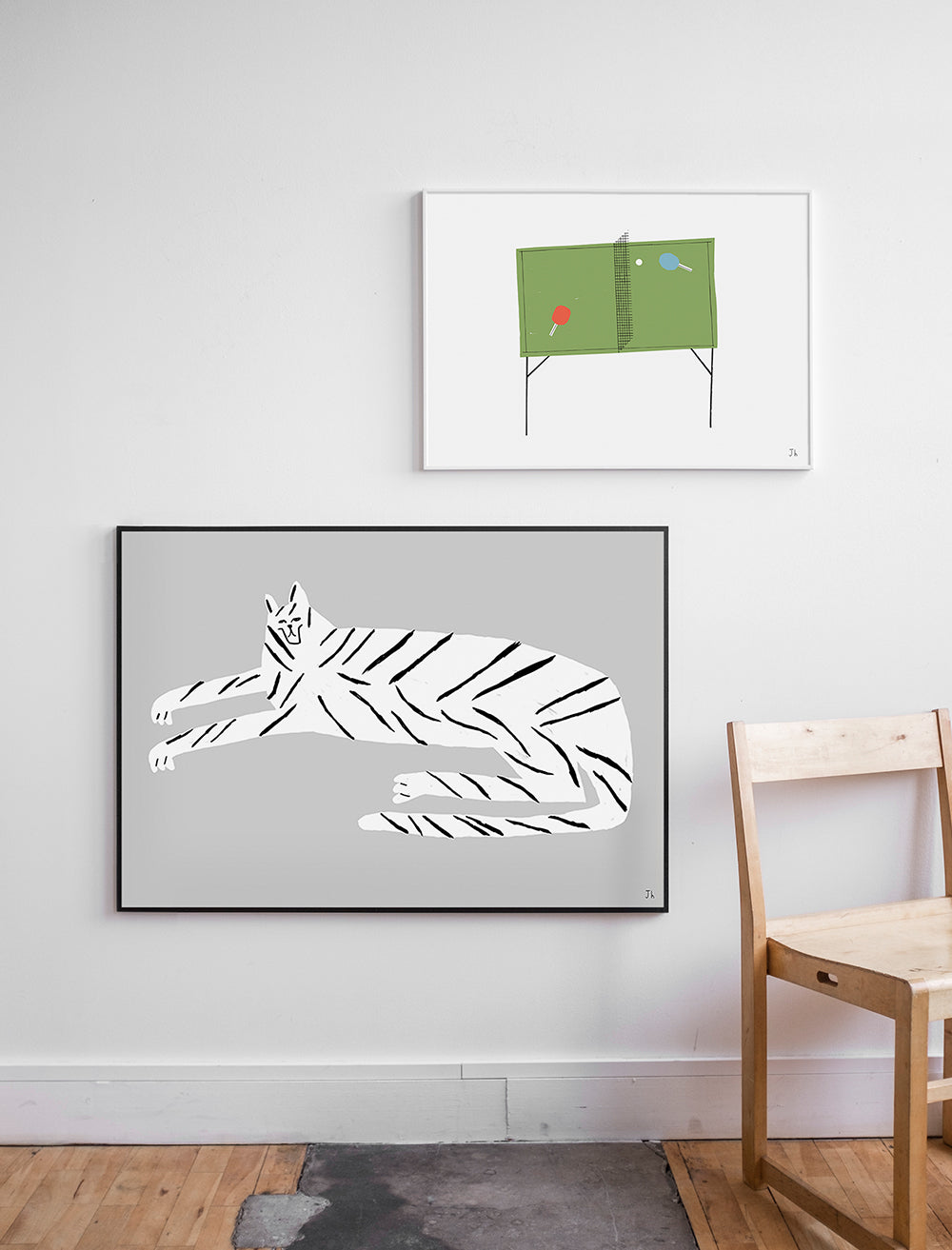 PING PONG POSTER - 30×40 cm