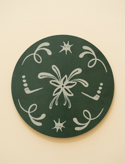 HÖGTID POT MAT, GREEN