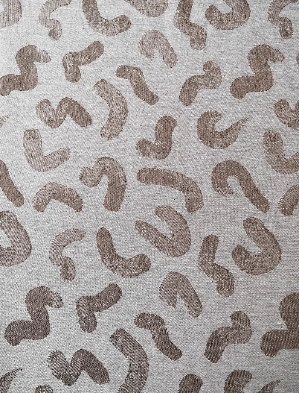 UDON FABRIC SAMPLE, BROWN