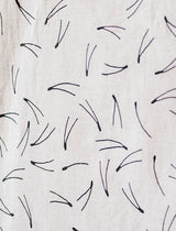 BARR FABRIC SAMPLE, NATURE/BLACK