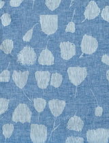 BOUQUET FABRIC SAMPLE, BLUE