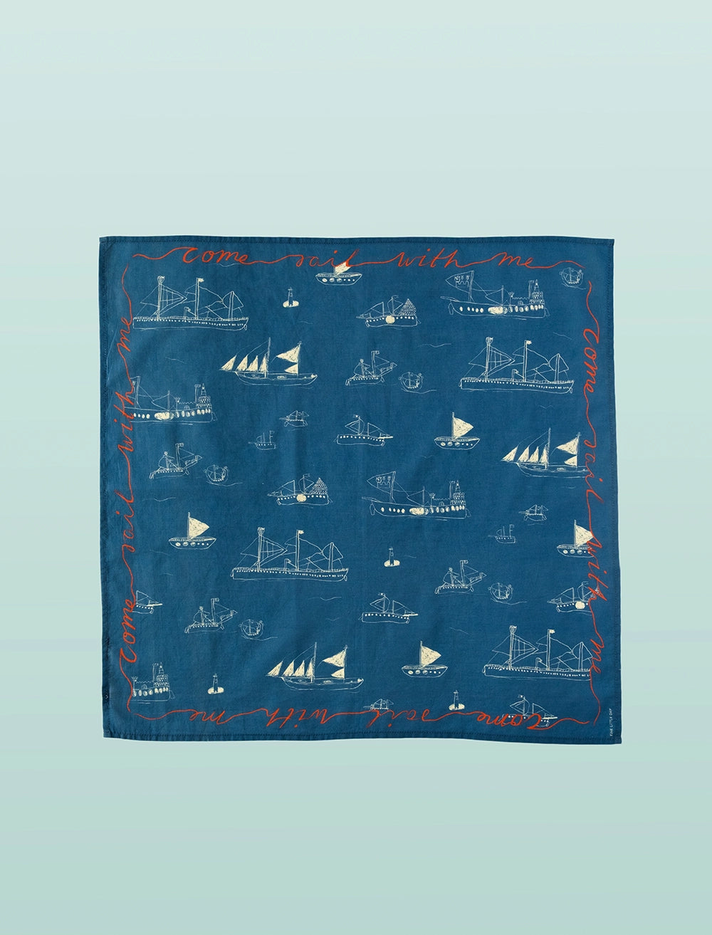 OHOY SCARF, BLUE