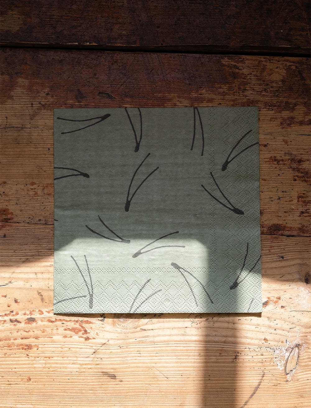 BARR PAPER NAPKIN, GREEN