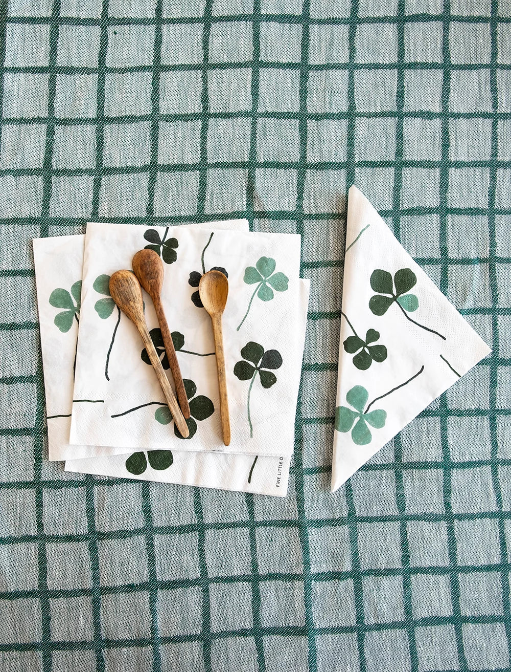 PAPPERSSERVETT CLOVER