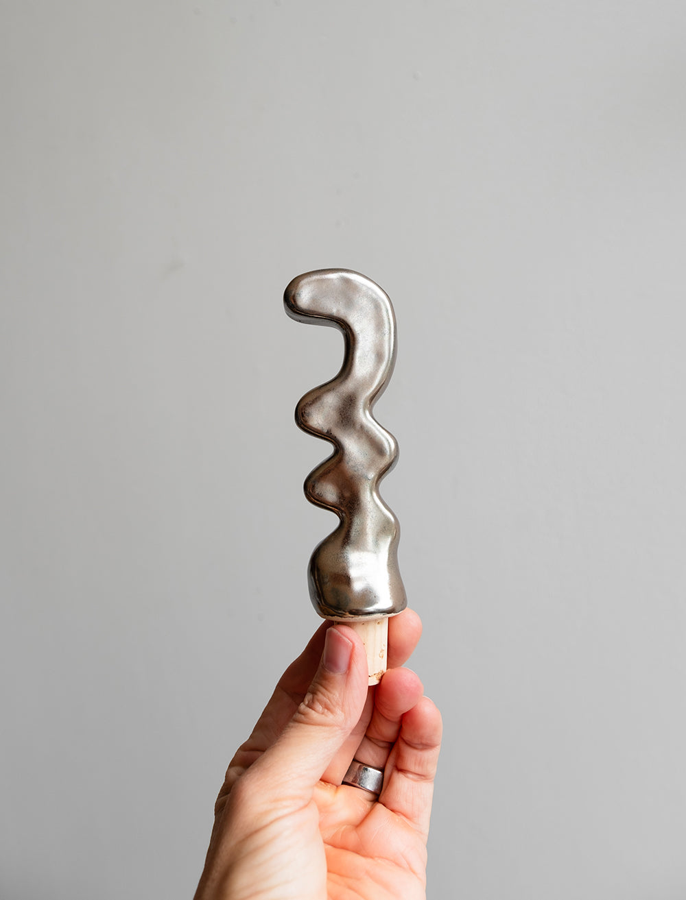 WAVY VINKORK - Silver