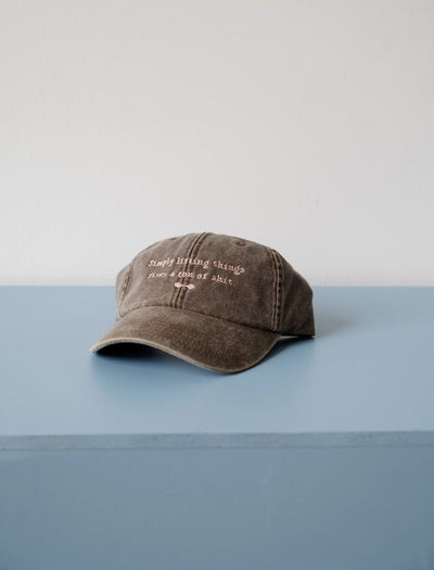 SIMPLY LIFTING CAP, VINTAGE BROWN/PINK