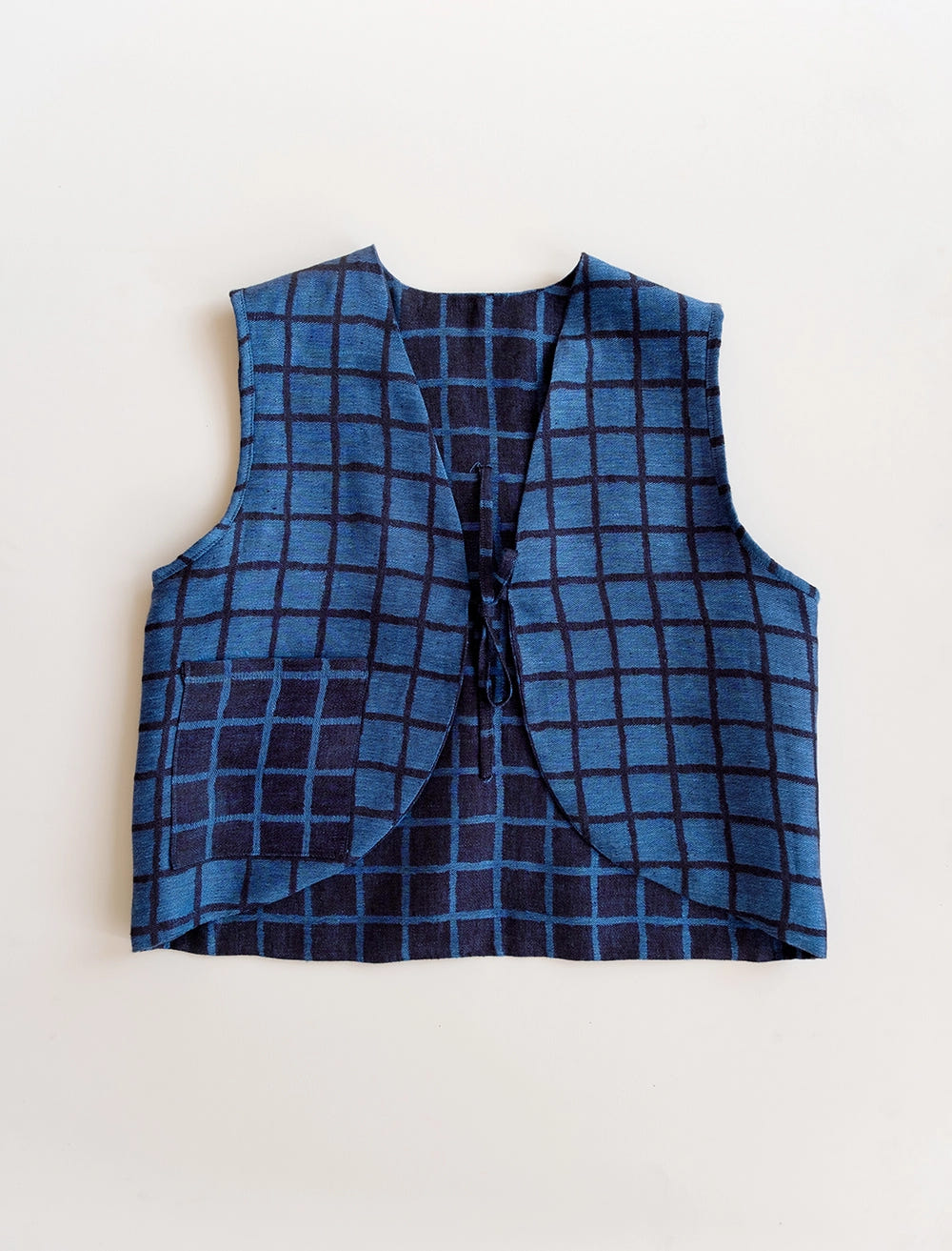 FLD REVERSIBLE VEST SEWING PATTERN PDF