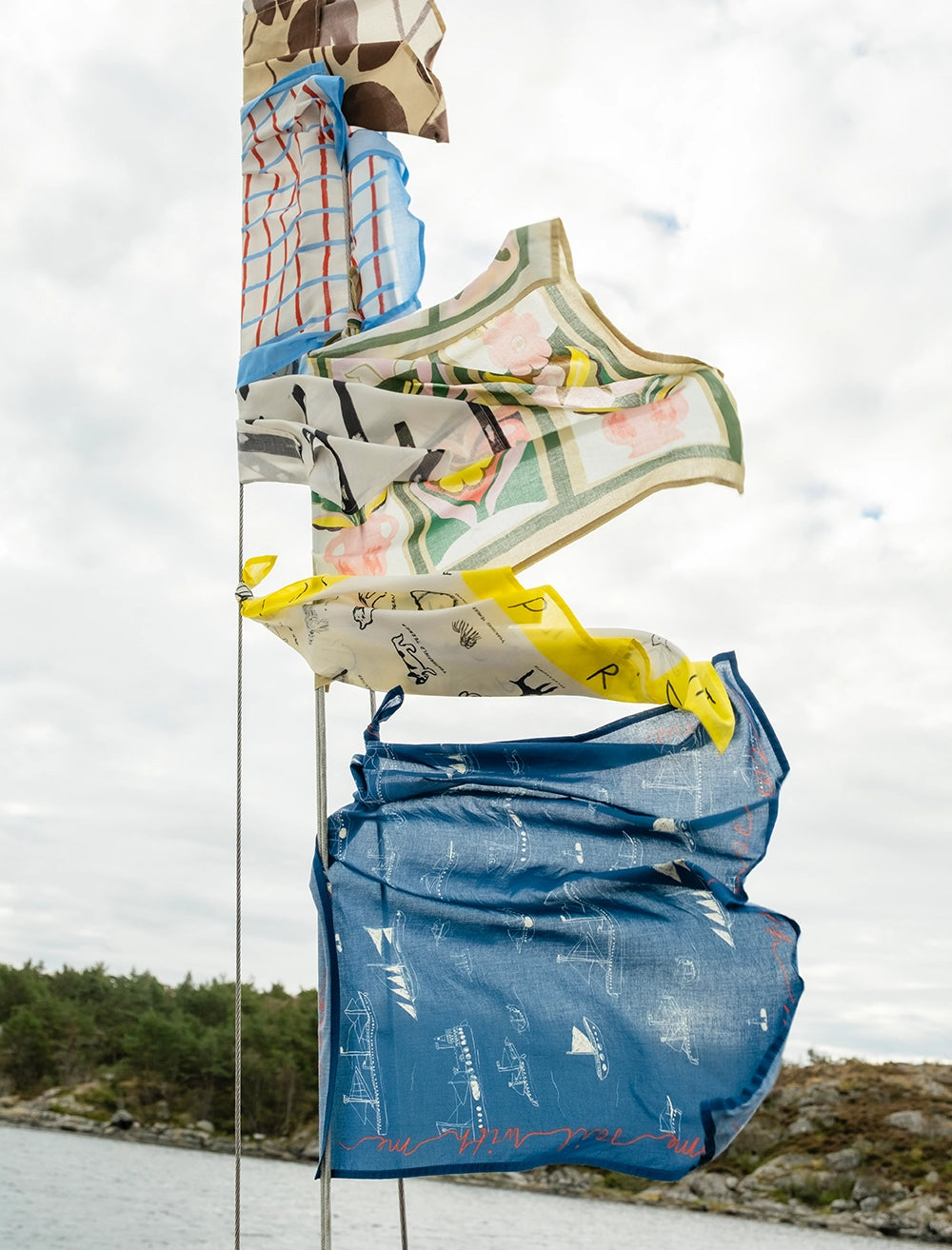 KURBITS SCARF, MULTI