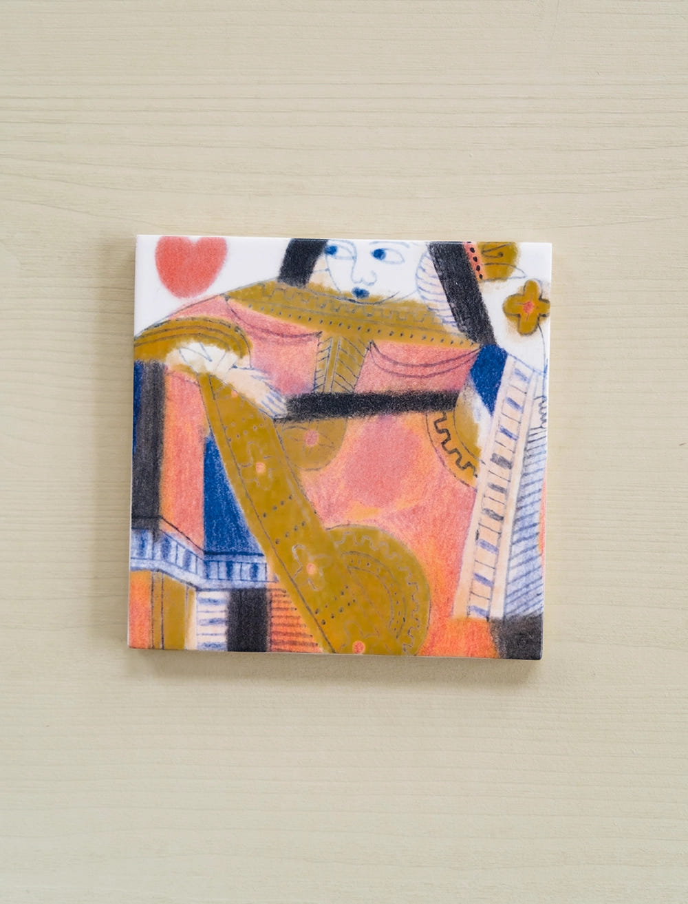 QUEEN HEARTS TILE