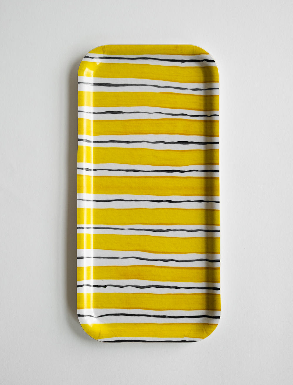 FOLKDRÄKTER BRICKA MINI, GUL/SVART