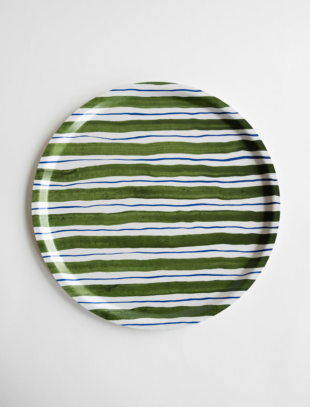 FOLKDRÄKTER BRICKA, GRÖN/BLÅ