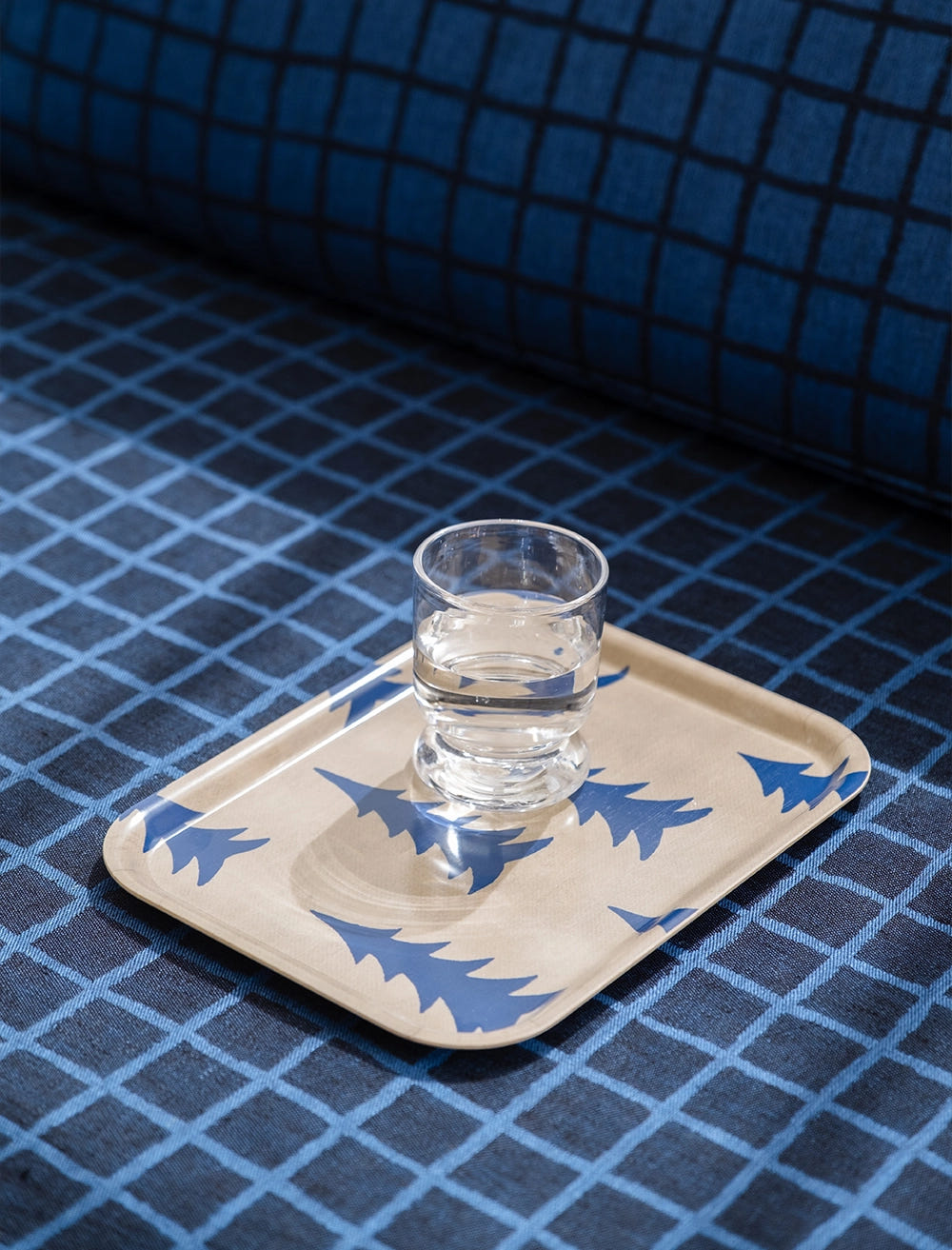 GRAN TABLETT KLEINE, NATUR/BLAU