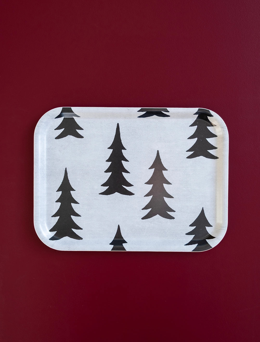 GRAN SMALL TRAY, WHITE/BLACK
