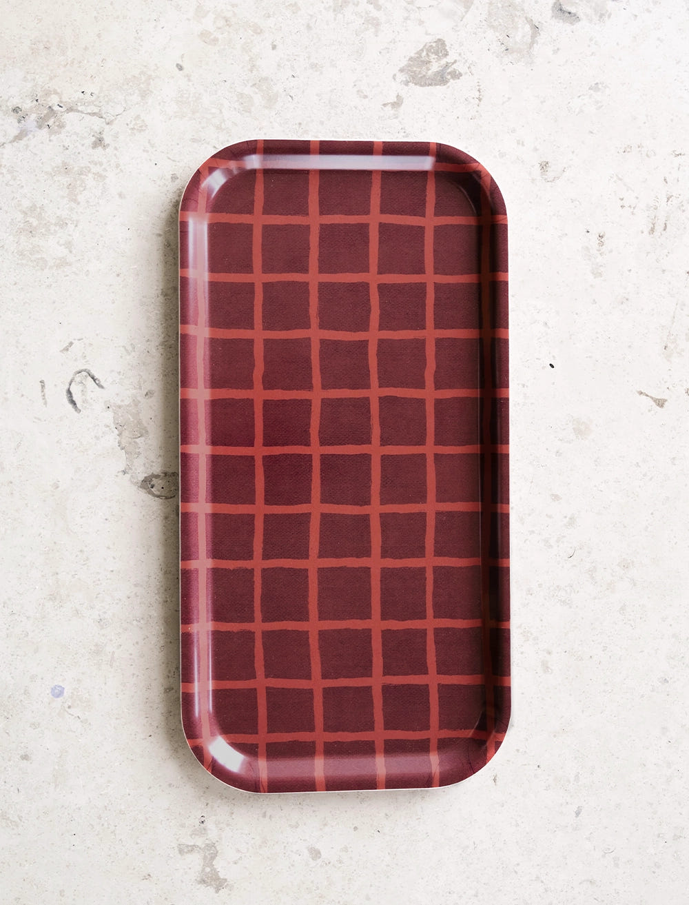 RUTIG TRAY, RED