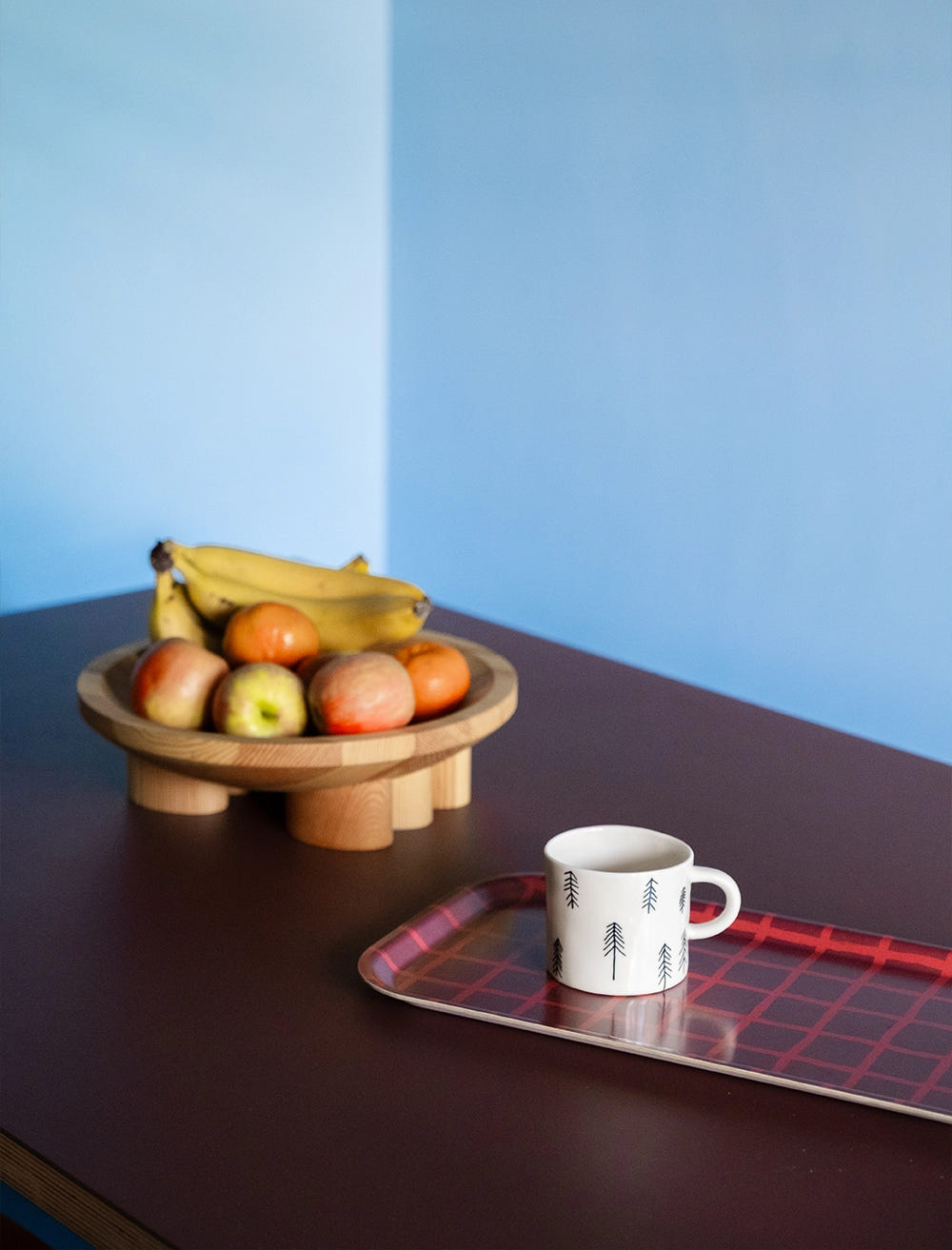 RUTIG TRAY, RED