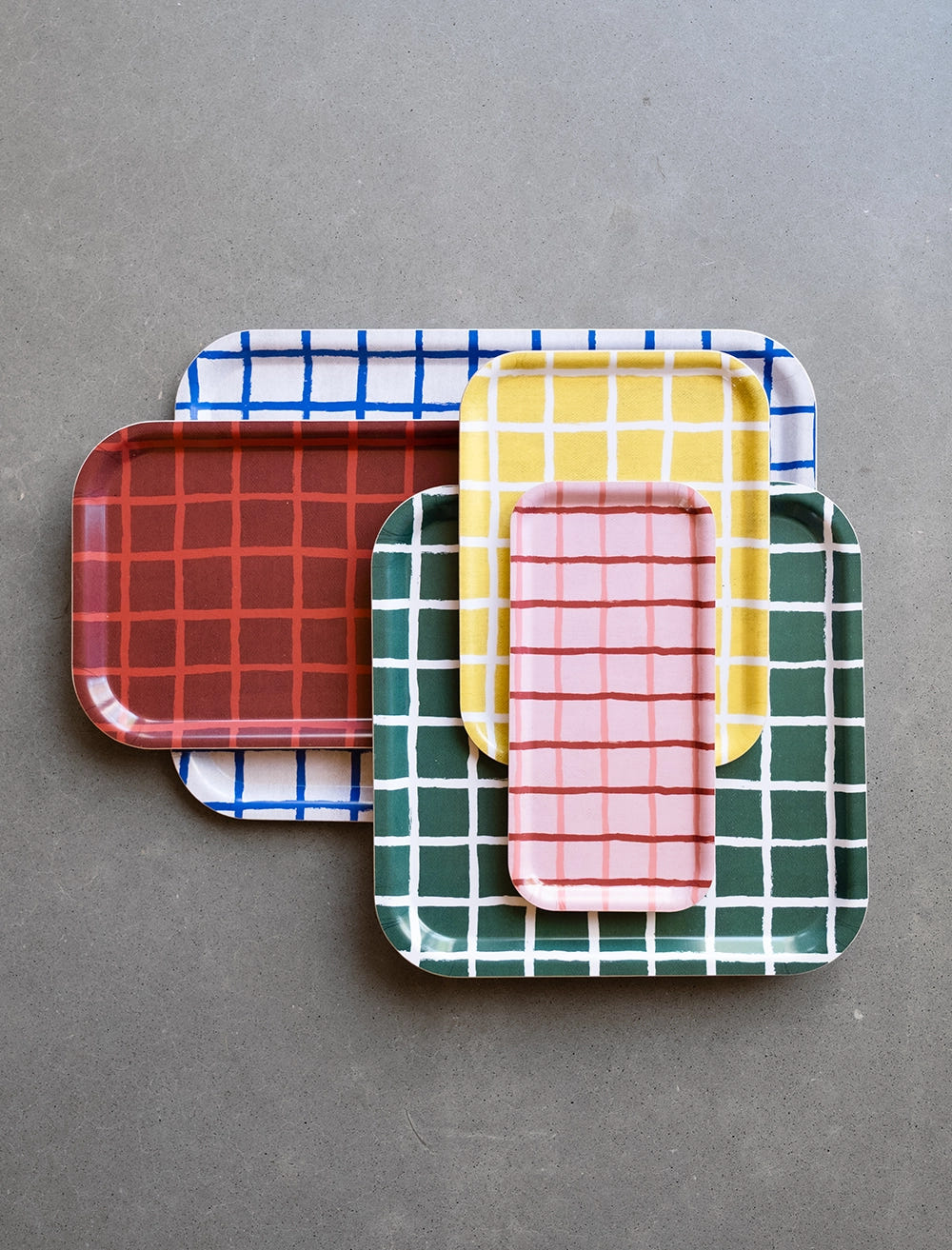 RUTIG SMALL TRAY, YELLOW