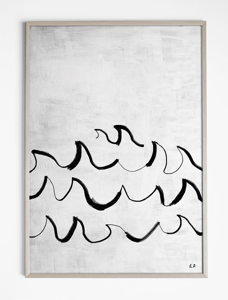 WAVE POSTER - 50x70 cm