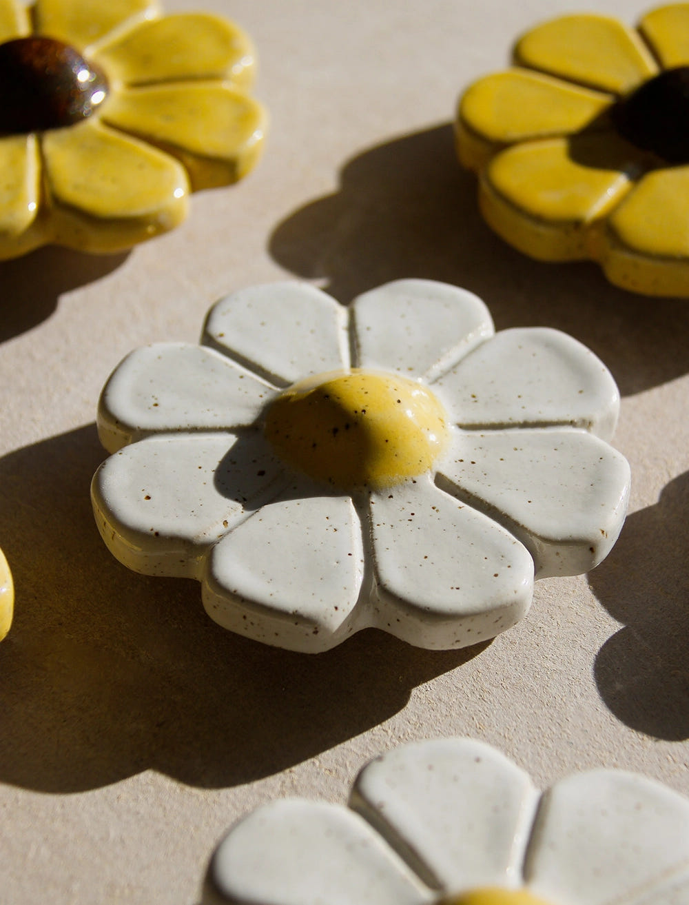 FLOWER WALL SCULPTURE, WHITE