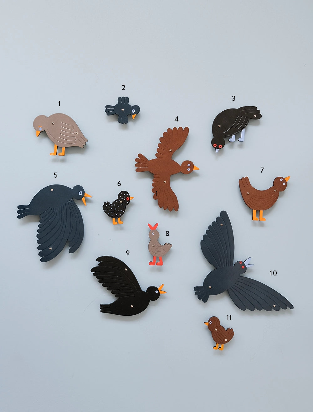 BIRD WALL DECORATION - 2